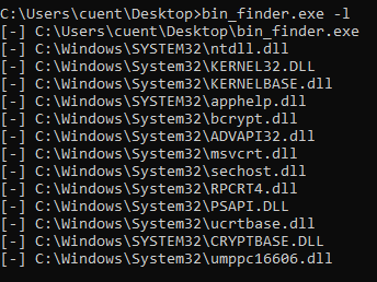List modules.