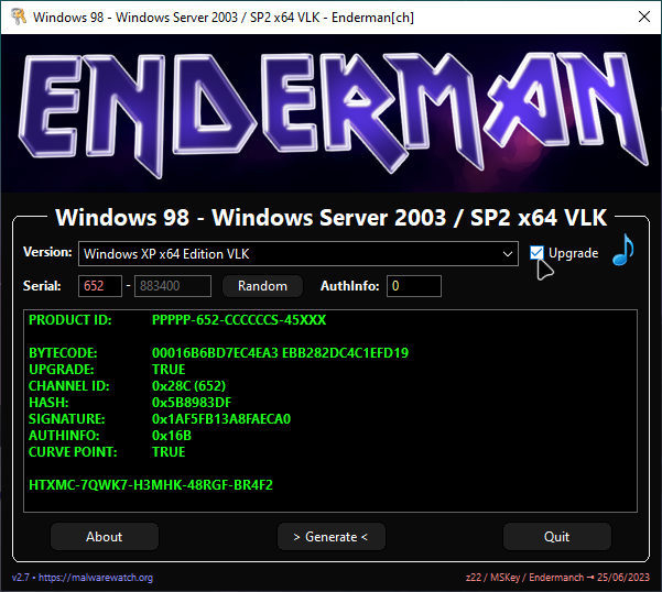 XP Keygen