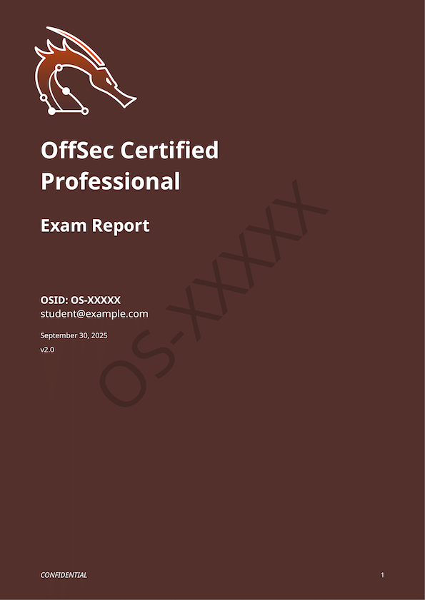 تقرير امتحان OffSec OSCP+