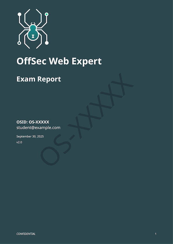 تقرير امتحان OffSec OSWE