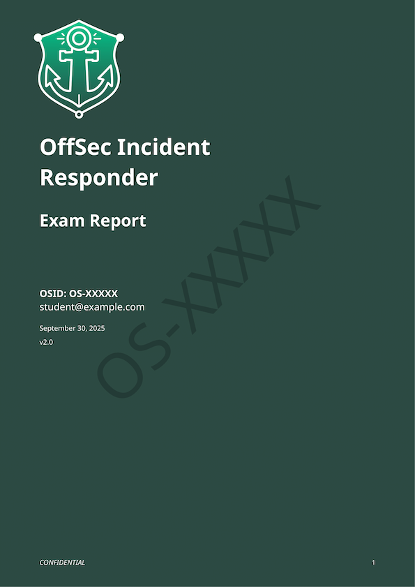 تقرير امتحان OffSec OSIR