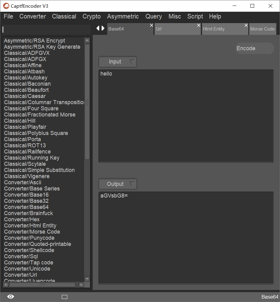 CaptfEncoder screenshot