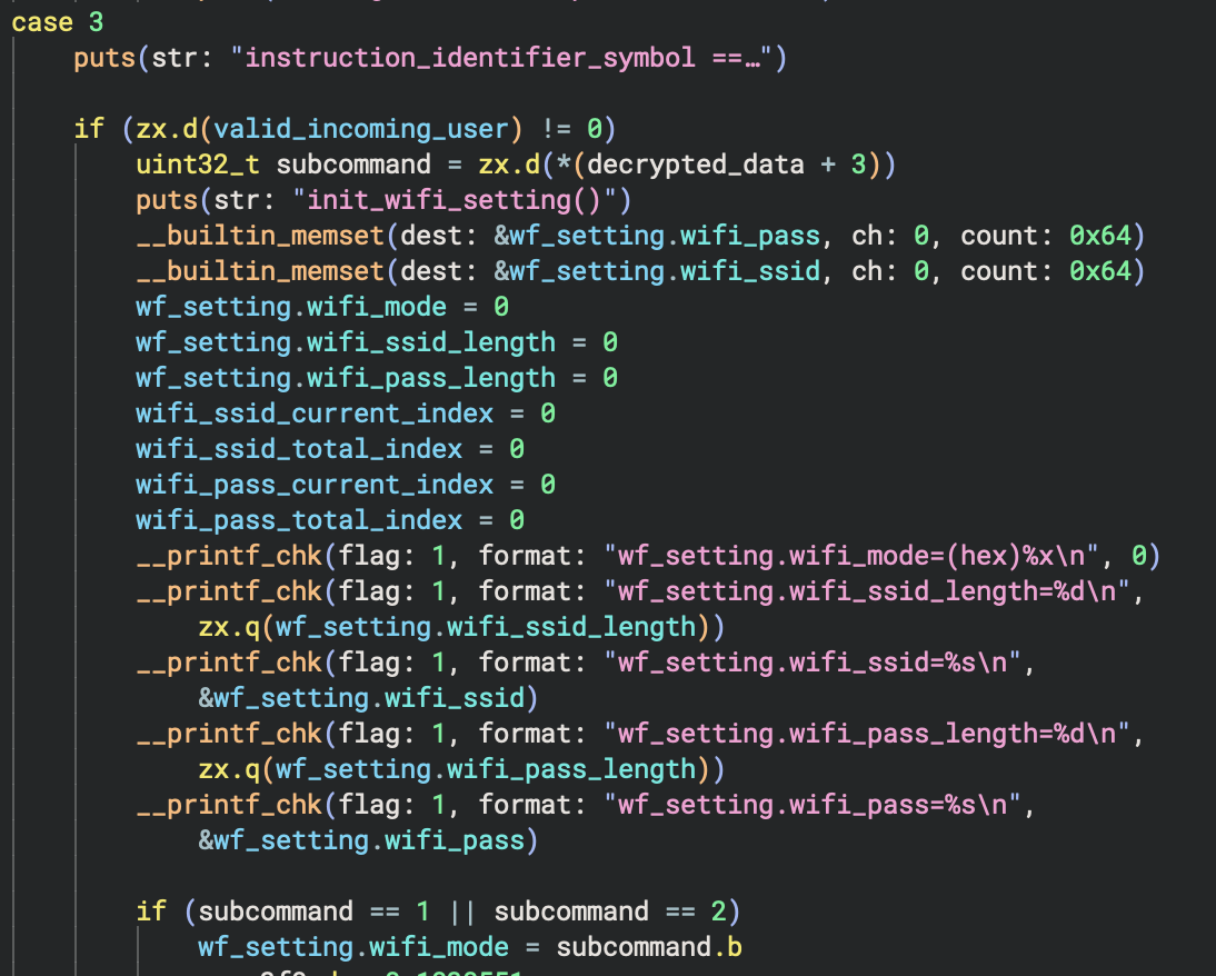 WiFi mode initialization