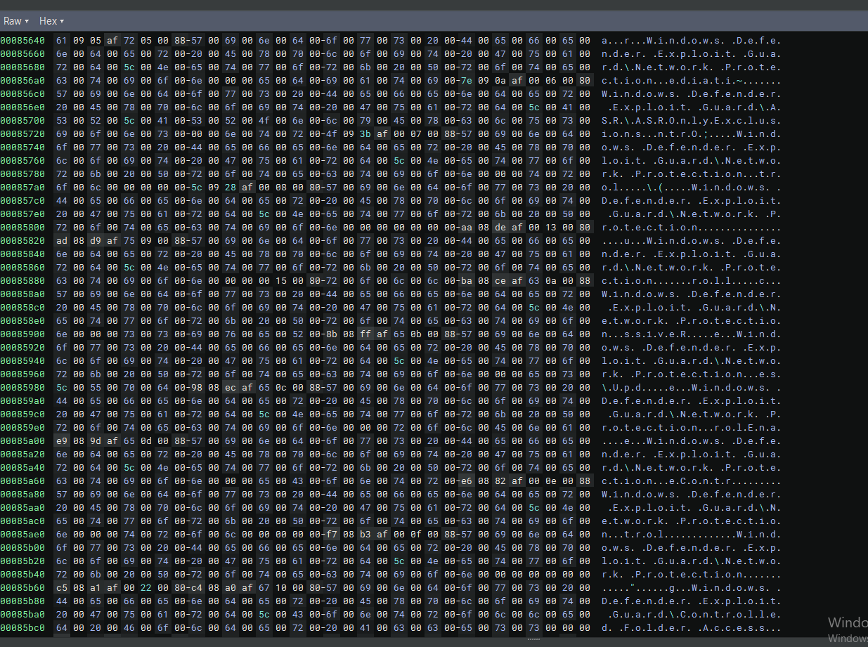 RedLine Stealer Defender Exploit Guard
