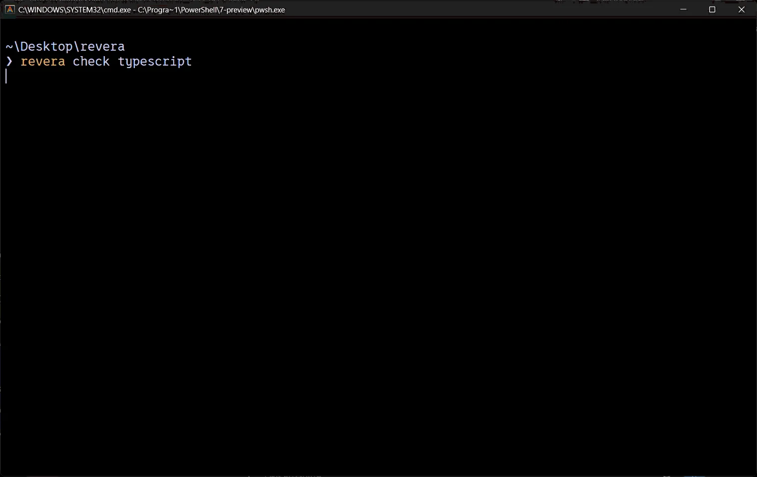 revera CLI Demo