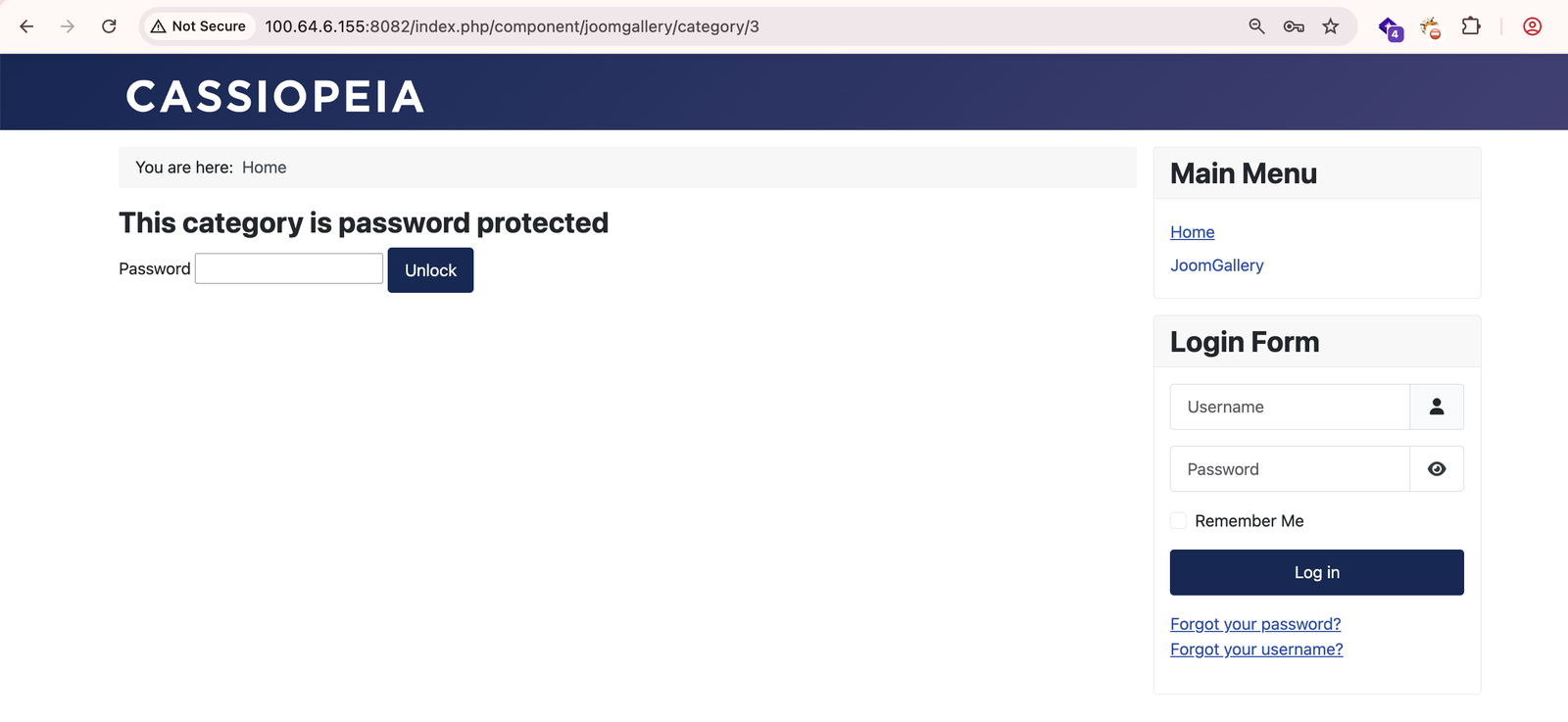 Шаг 1 — HTML парольный шлюз
