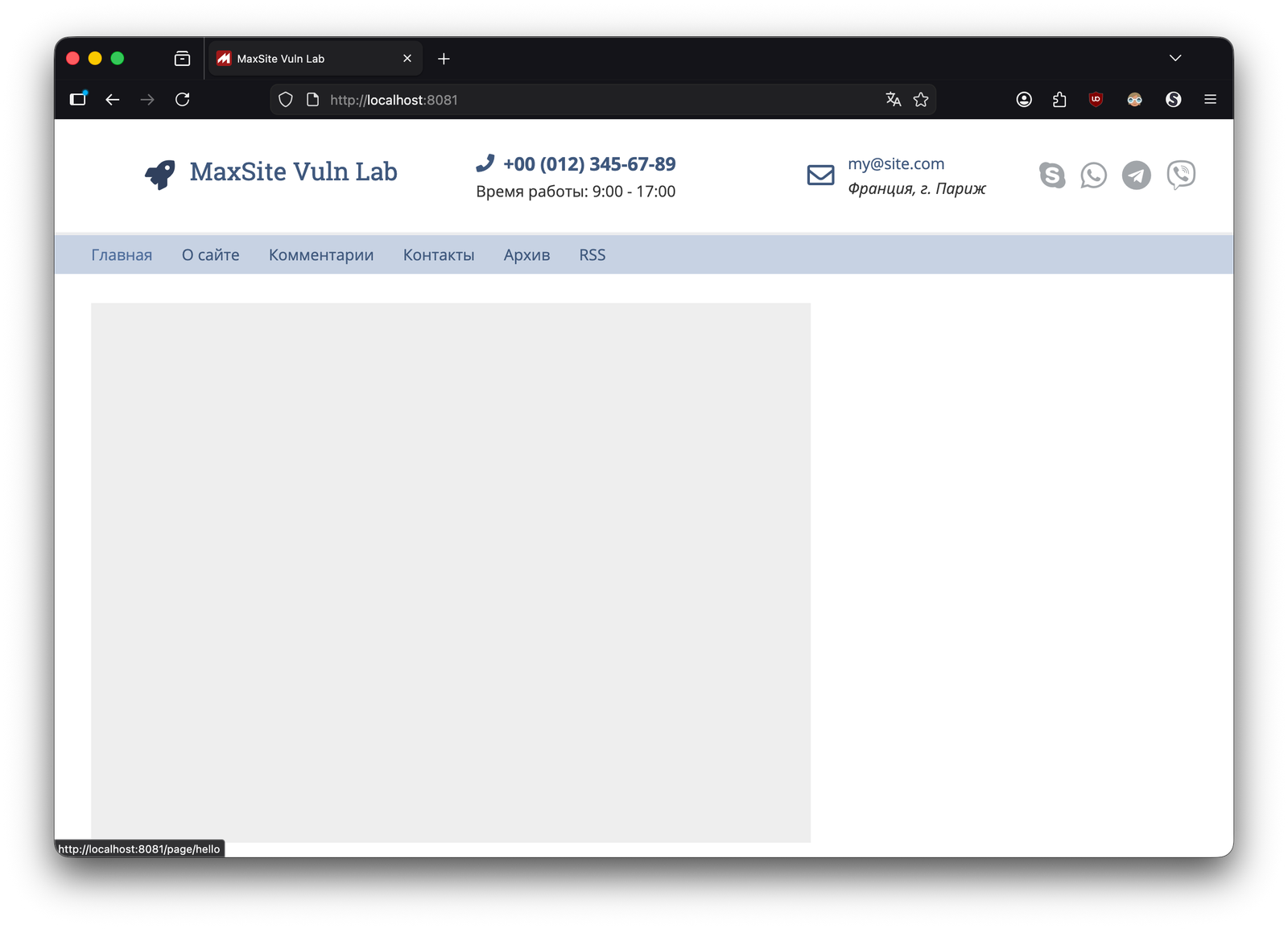Lab Running