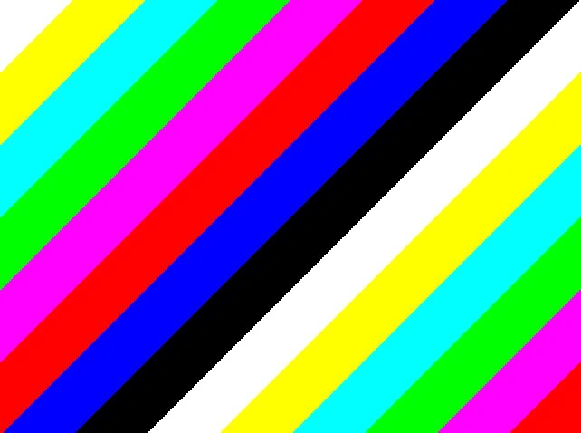 أشرطة RGB، خطوة خاطئة