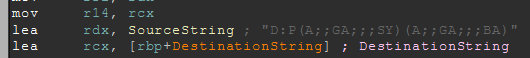 Asset/SDDLSnippet