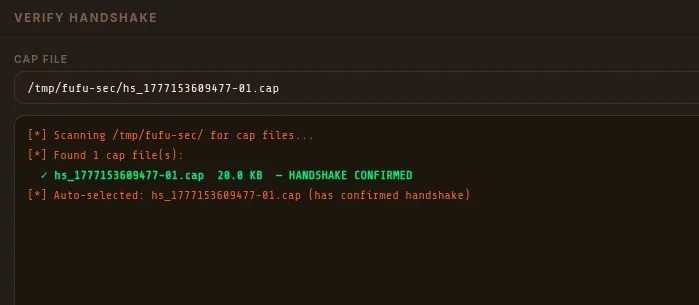Verify Handshake