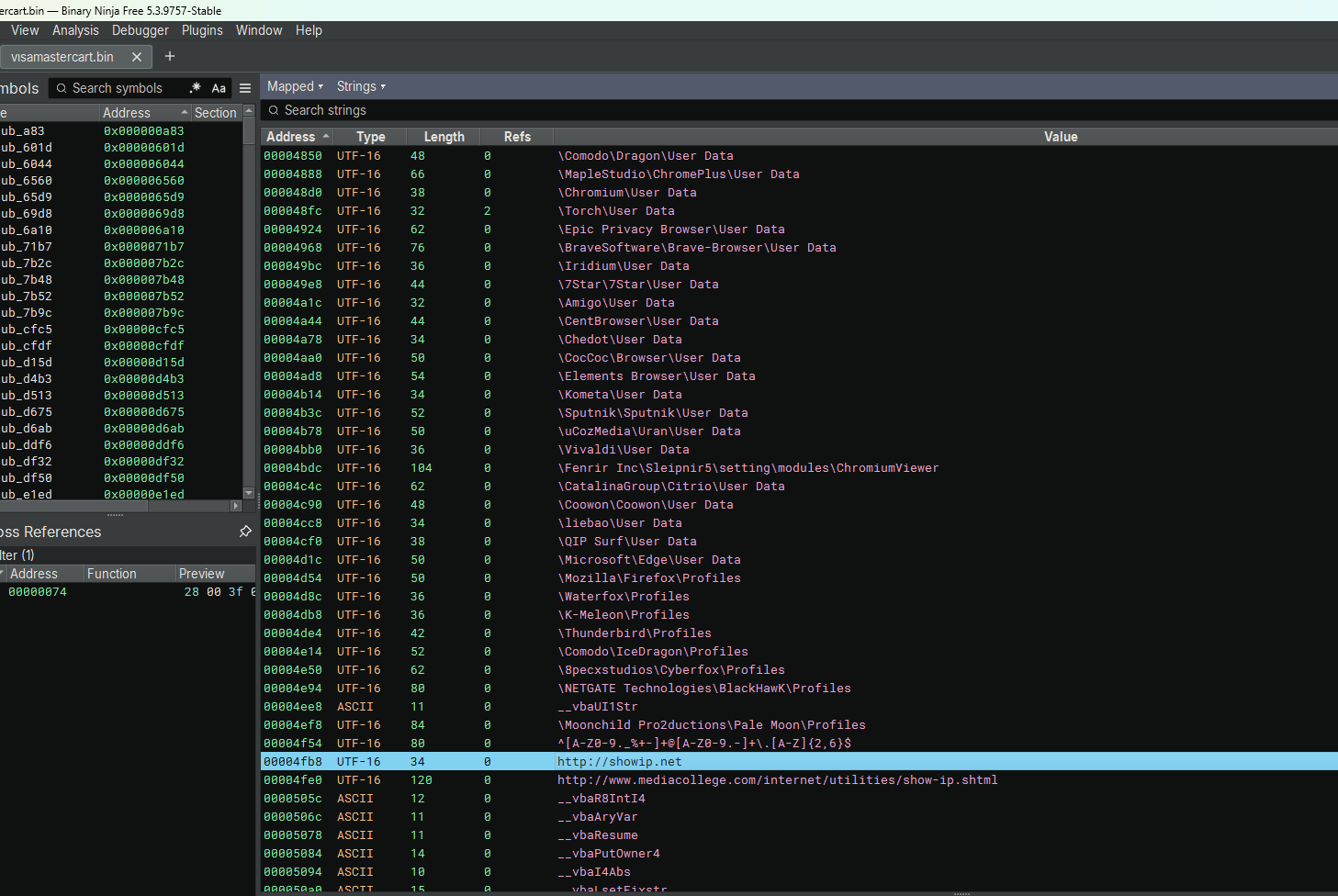 DarkTortilla Browser Data & C2
