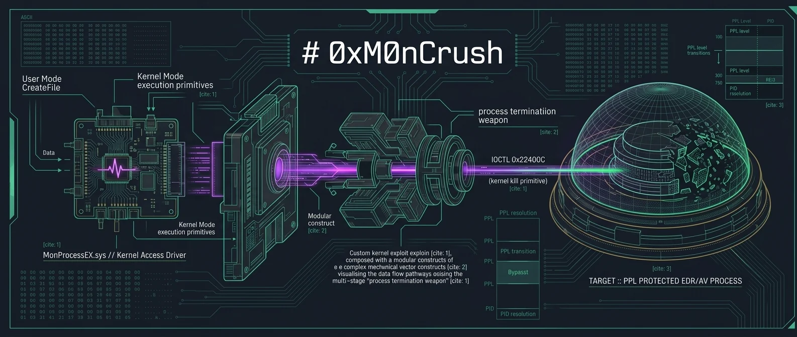 0xM0nCrush kernel execution architecture