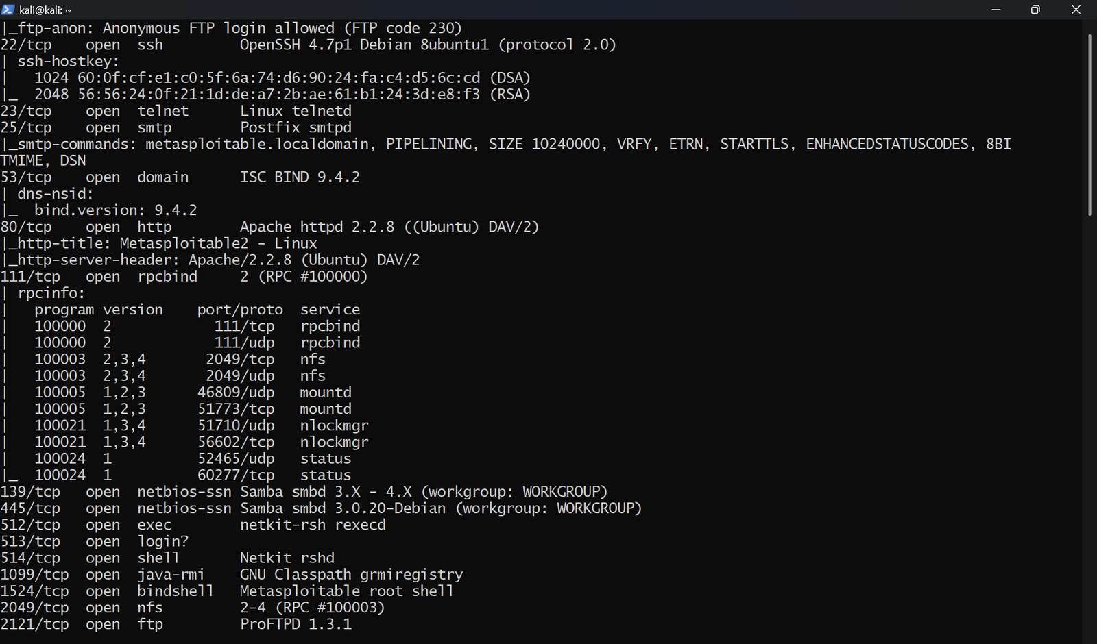 Nmap full scan