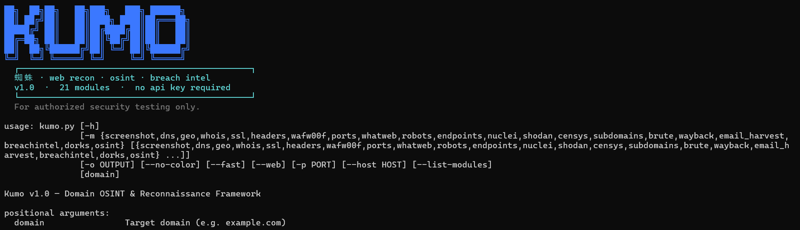 Kumo CLI
