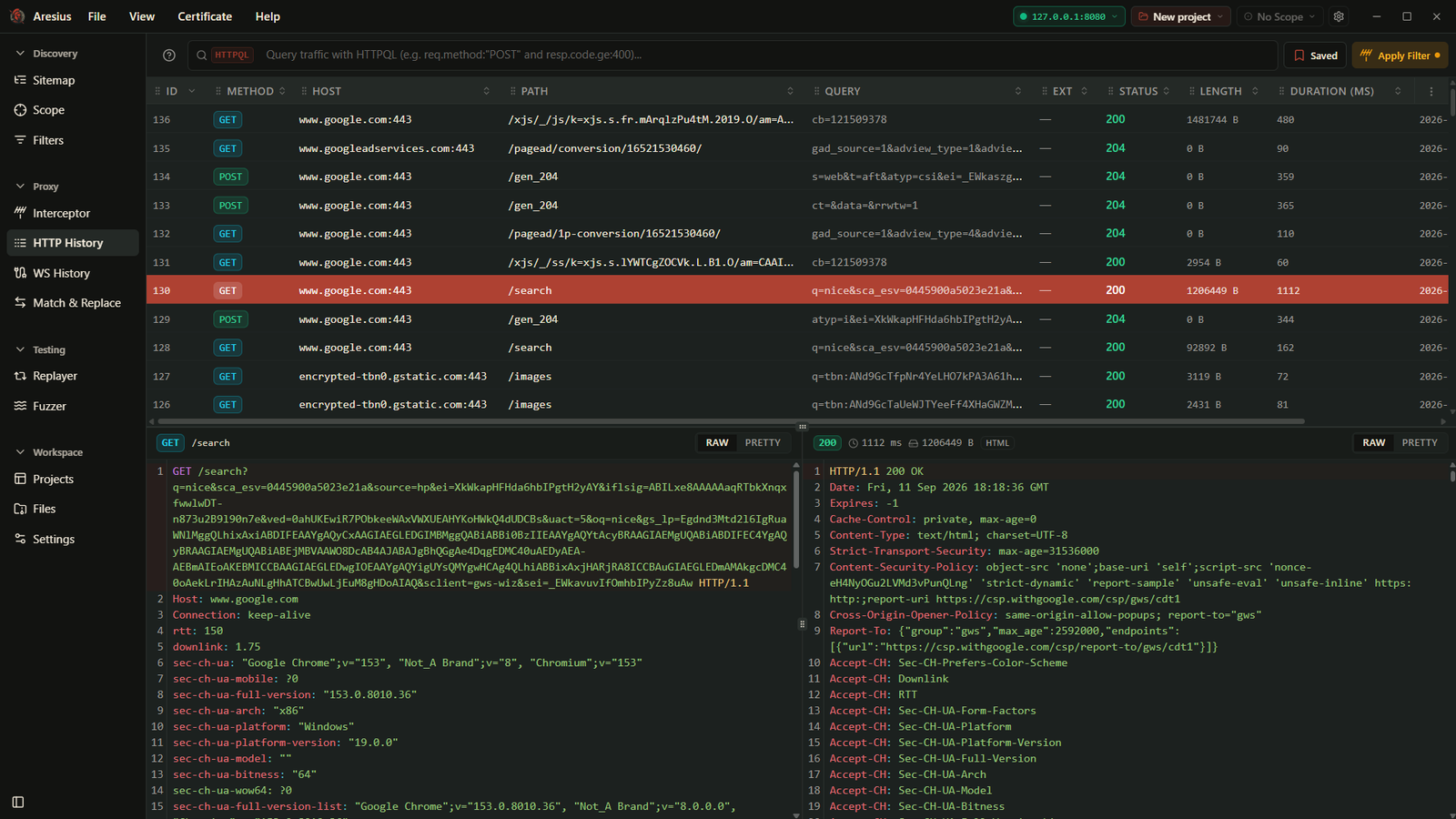 Aresius screenshot