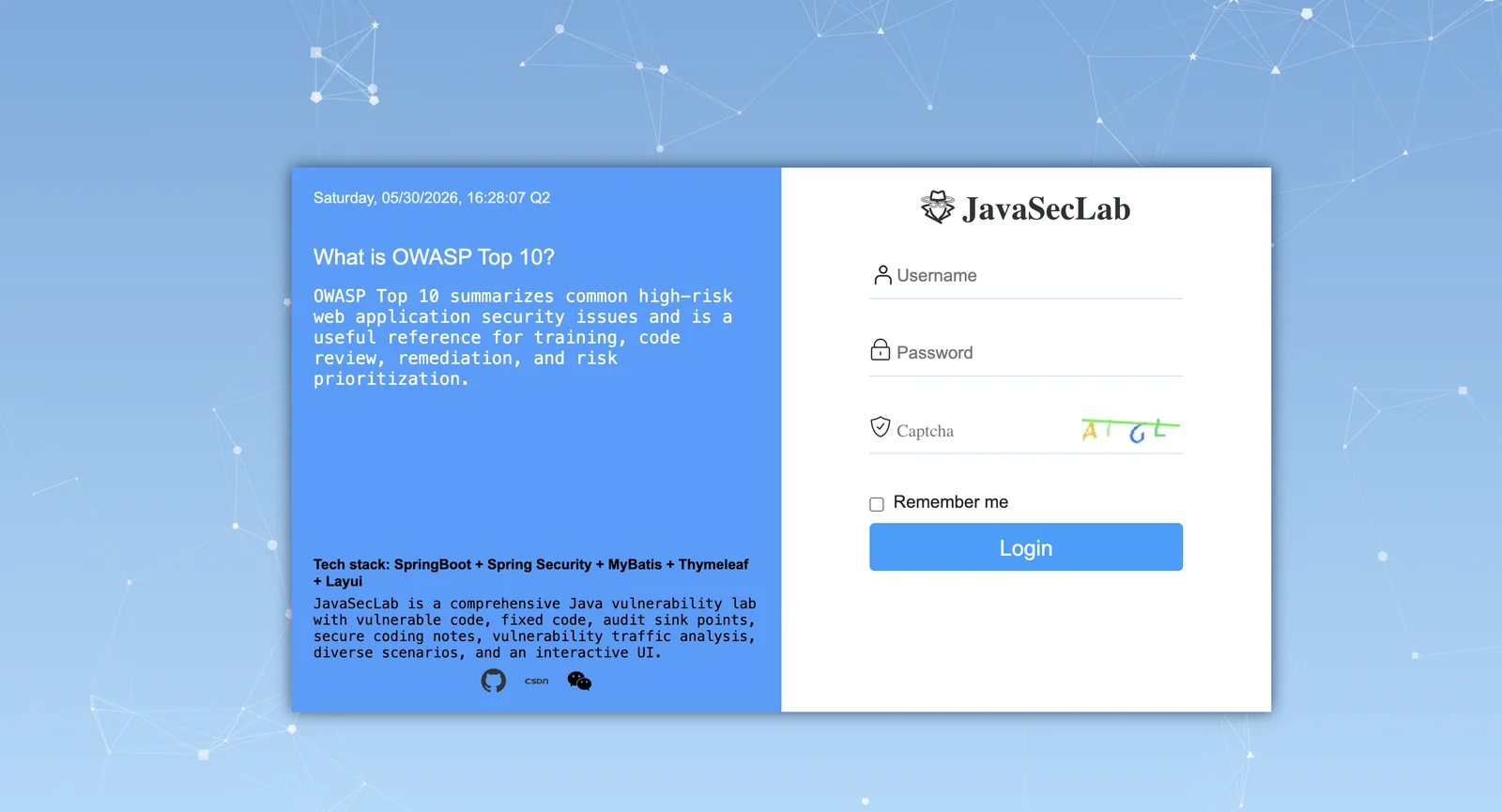 login