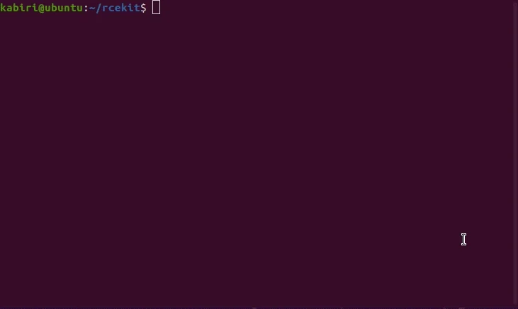 RCEKit measuring a linear timing response on Webmin 1.910 (CVE-2019-15107): response time tracks a controlled 0/N/2N delay series — a needs-review timing candidate, never confirmed on its own