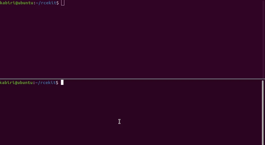 RCEKit correlating a blind Log4Shell (CVE-2021-44228) DNS callback back to the exact payload that produced it: the token in the queried name is one only the target could have learned by resolving the URI it was handed
