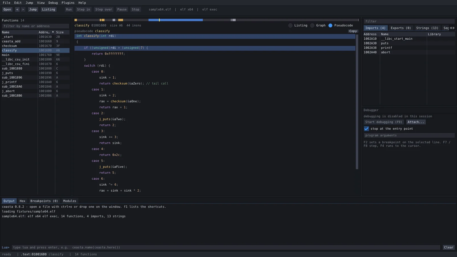 pseudocode