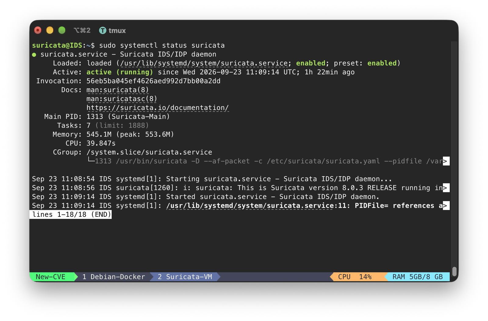 04-suricata-systemctl-active