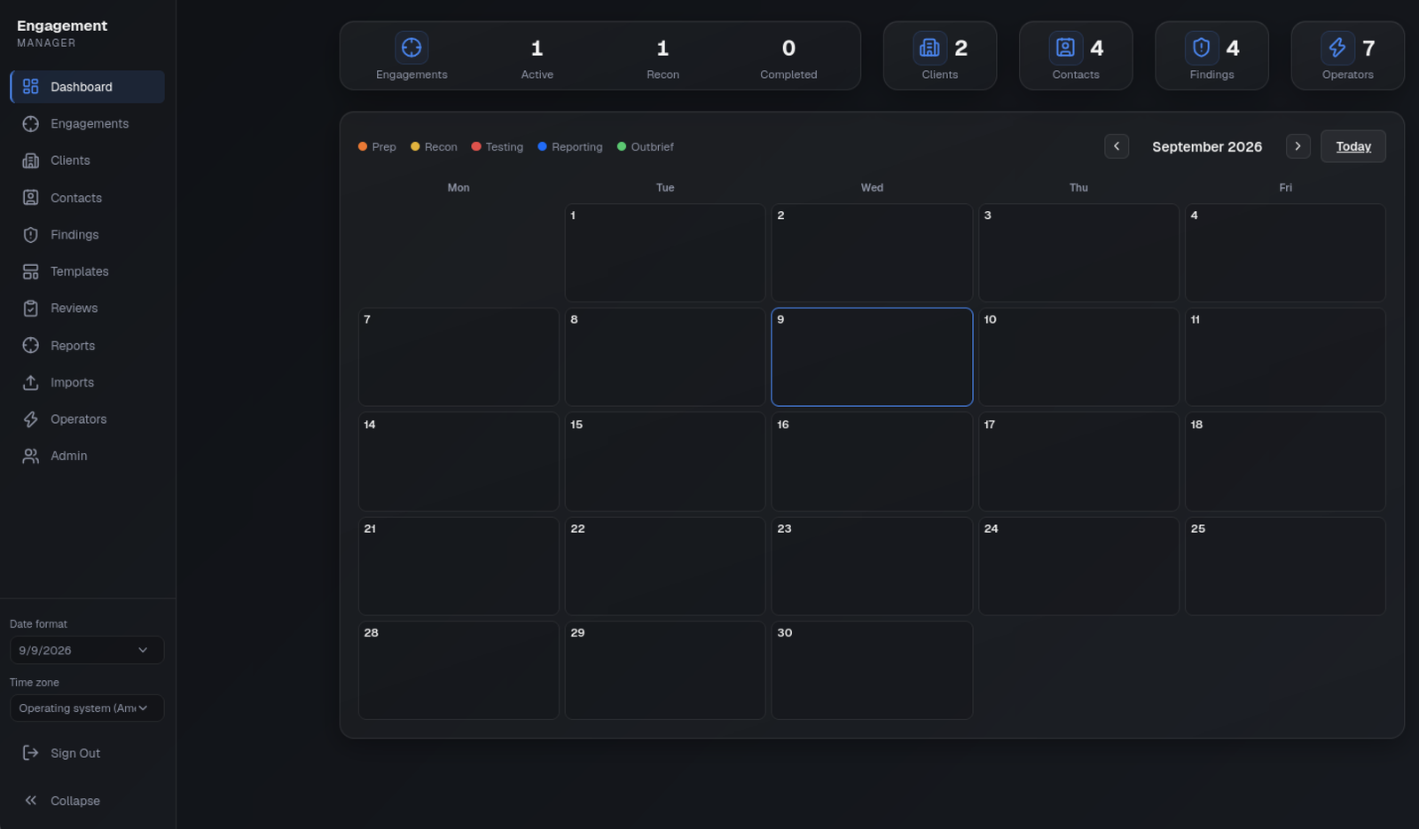 Dashboard
