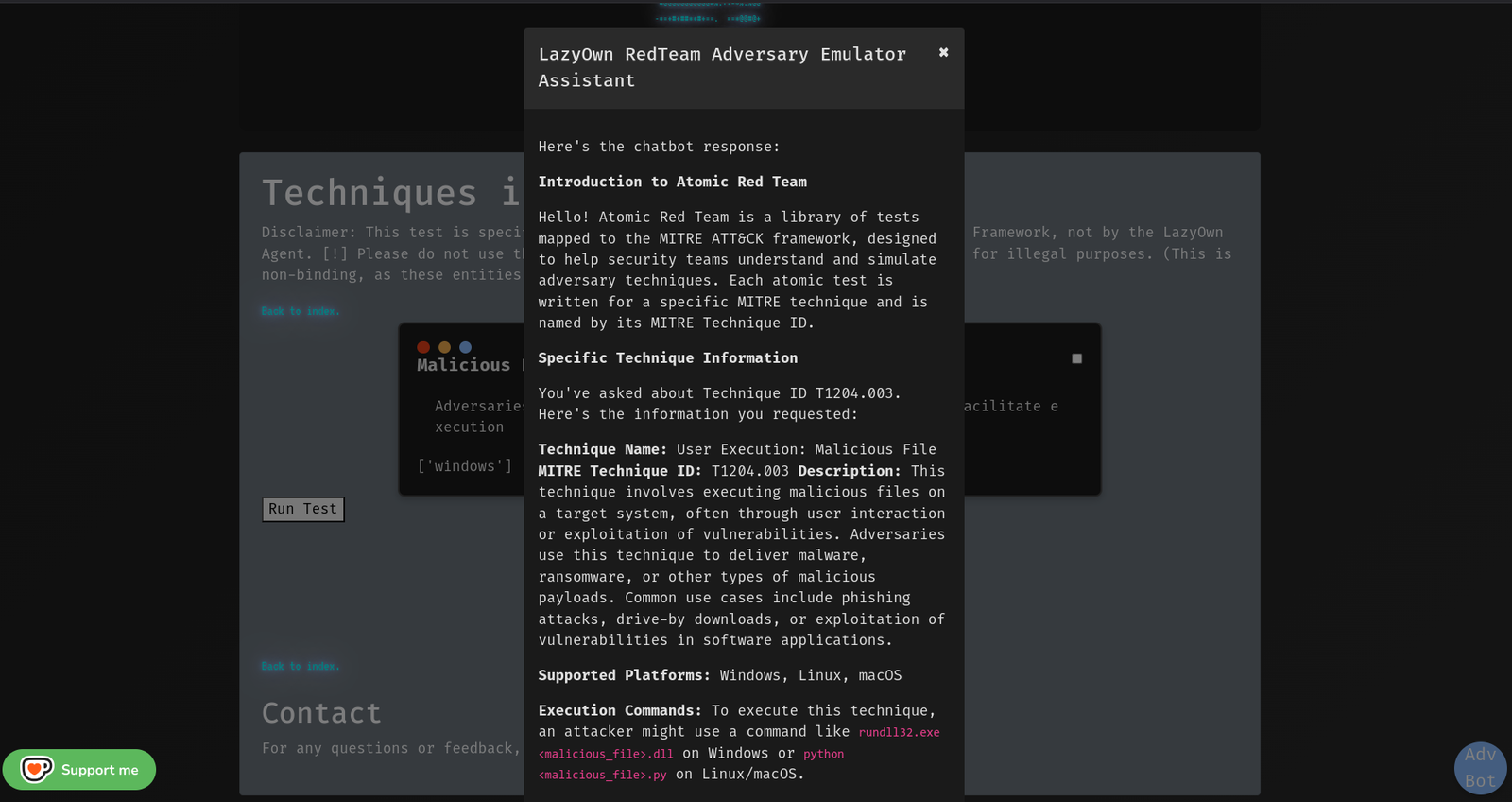 adversay emulator