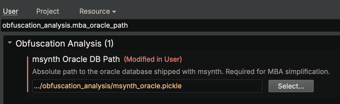 Plugin Settings