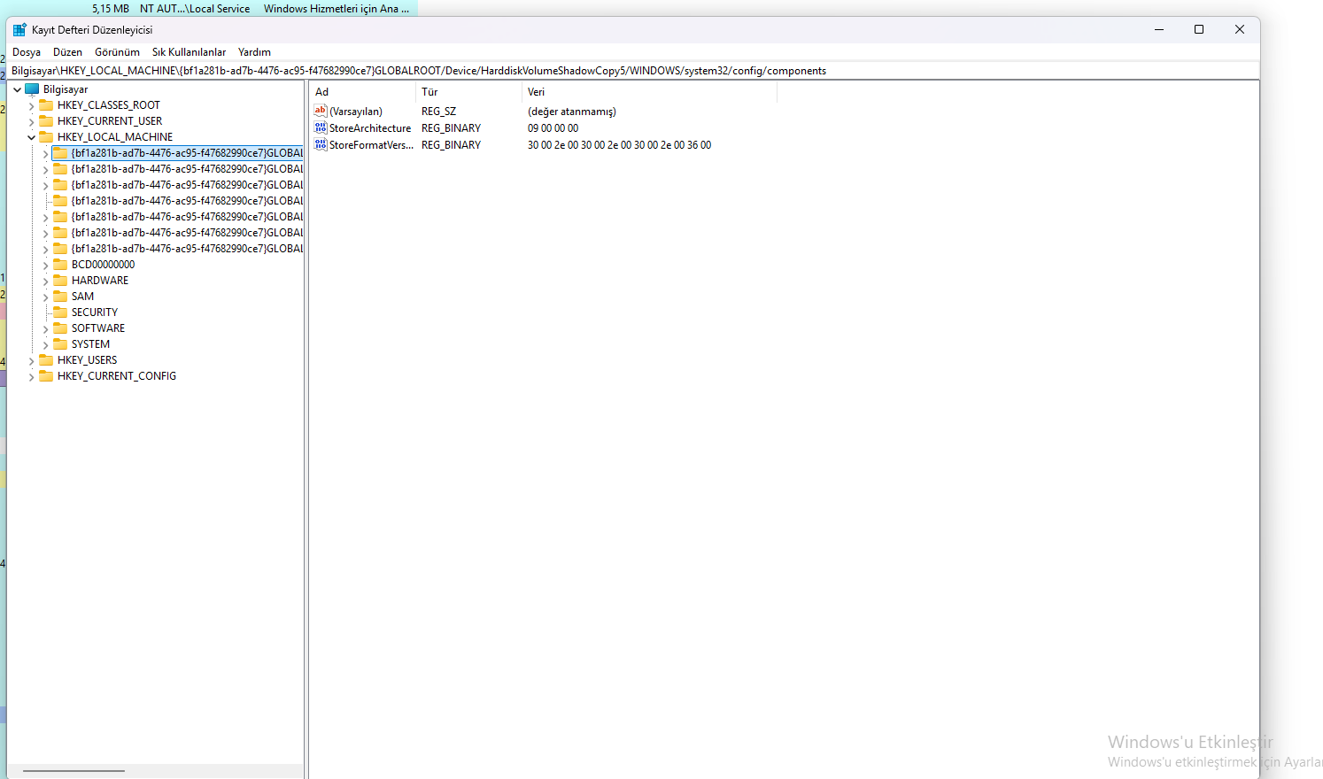 Python Shellcode Registry Persistence