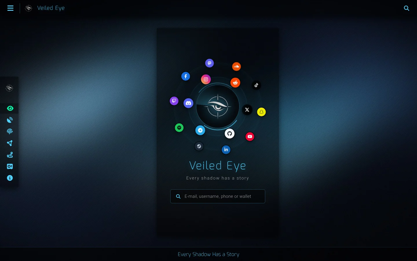 Veiled Eye home