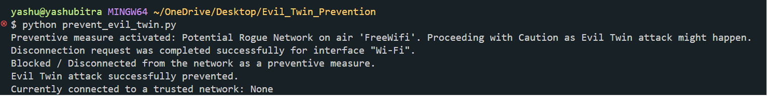 Prevention Output