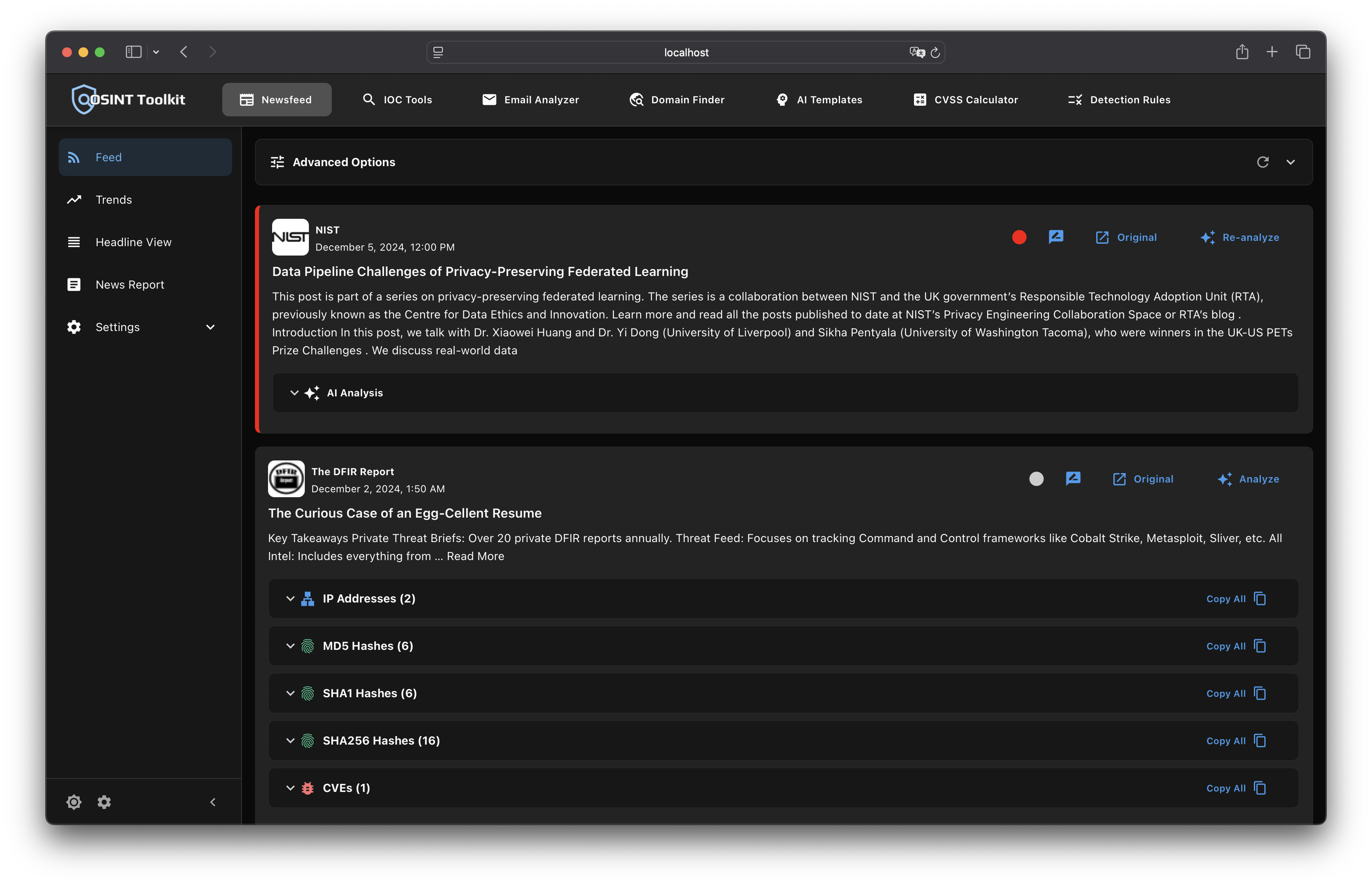 newsfeed