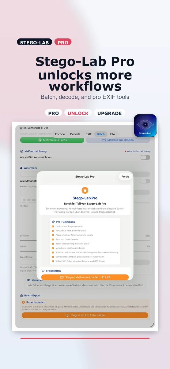 Stego-Lab Pro screenshot