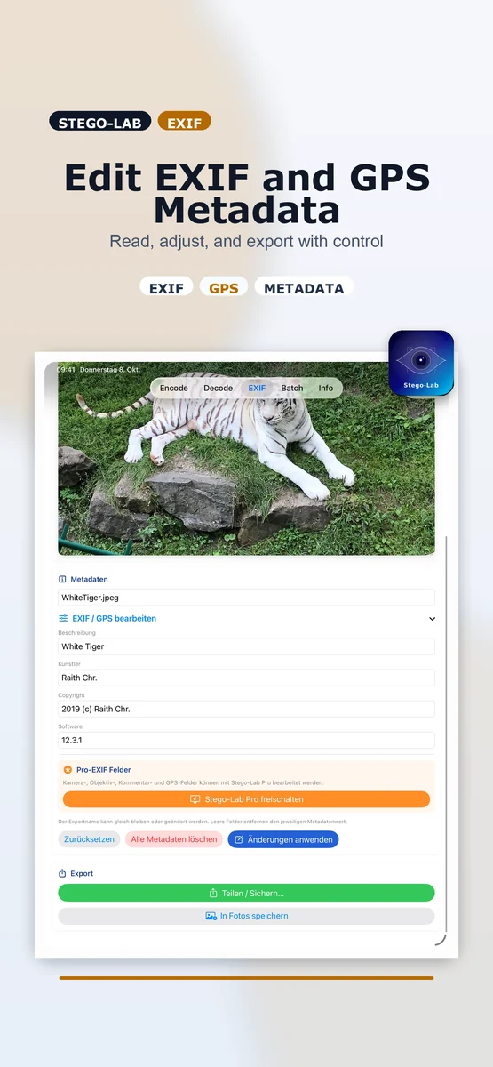 EXIF screenshot