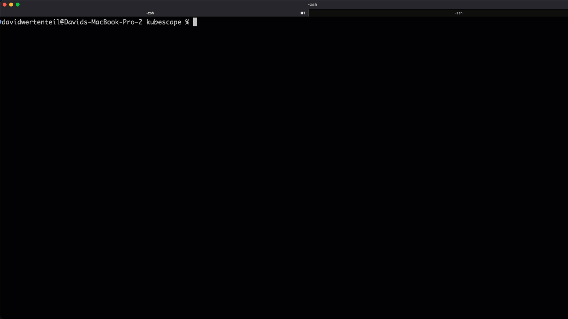 Kubescape CLI demo