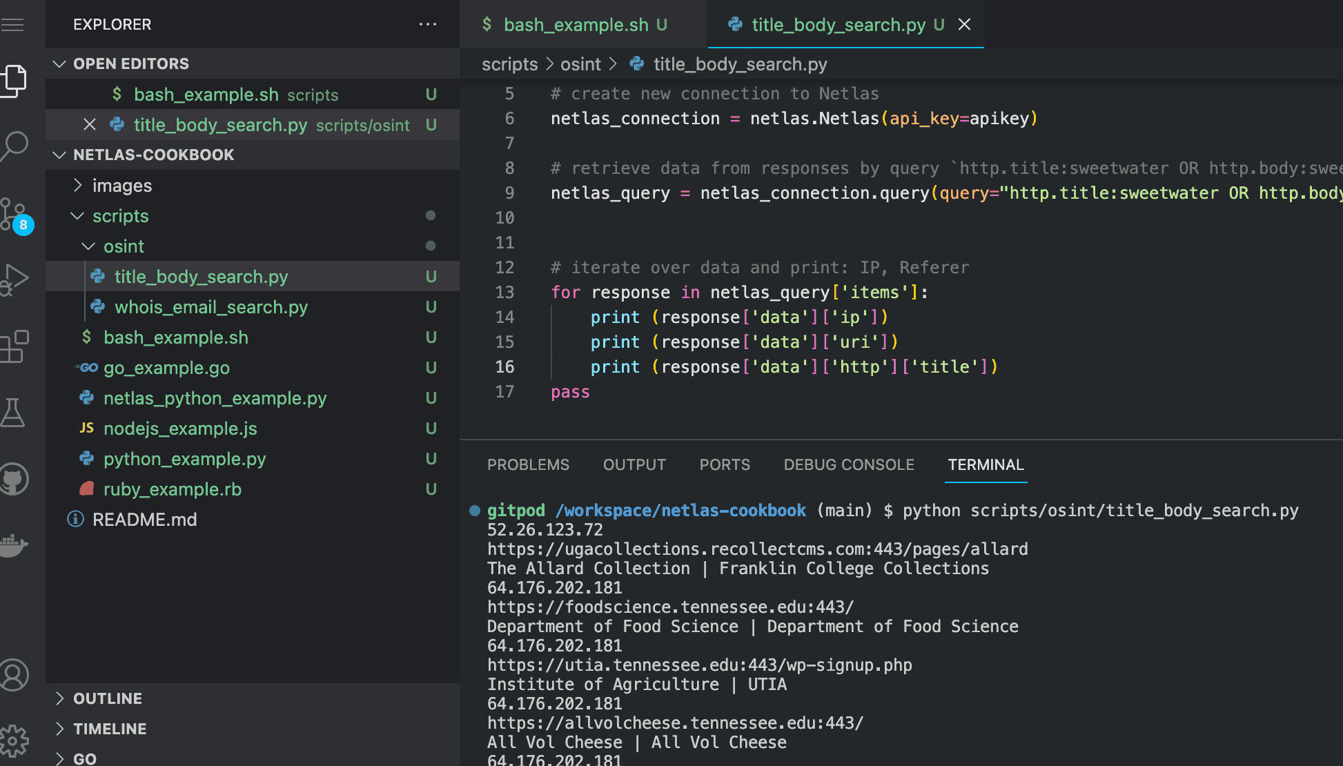 Whois 电子邮件搜索示例 Python