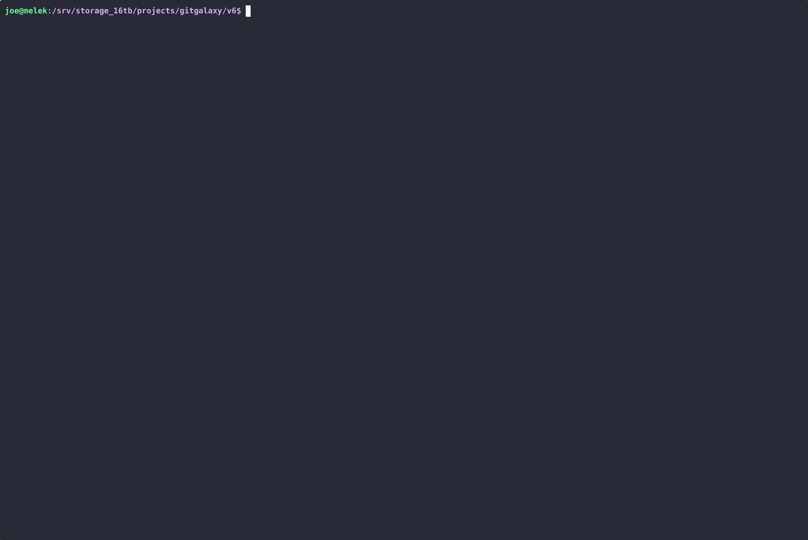 GitGalaxy CLI Scan