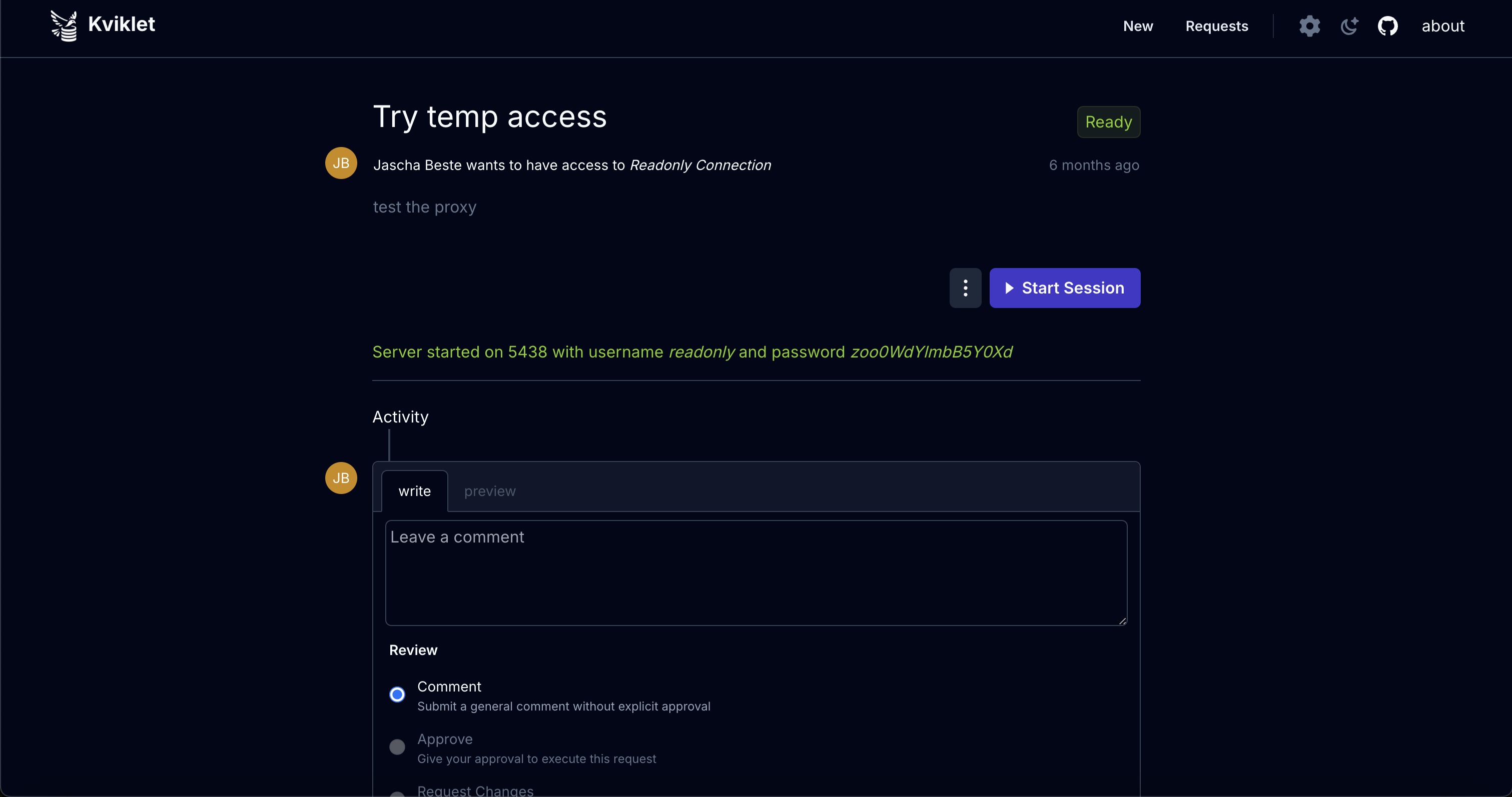 Proxy Postgres