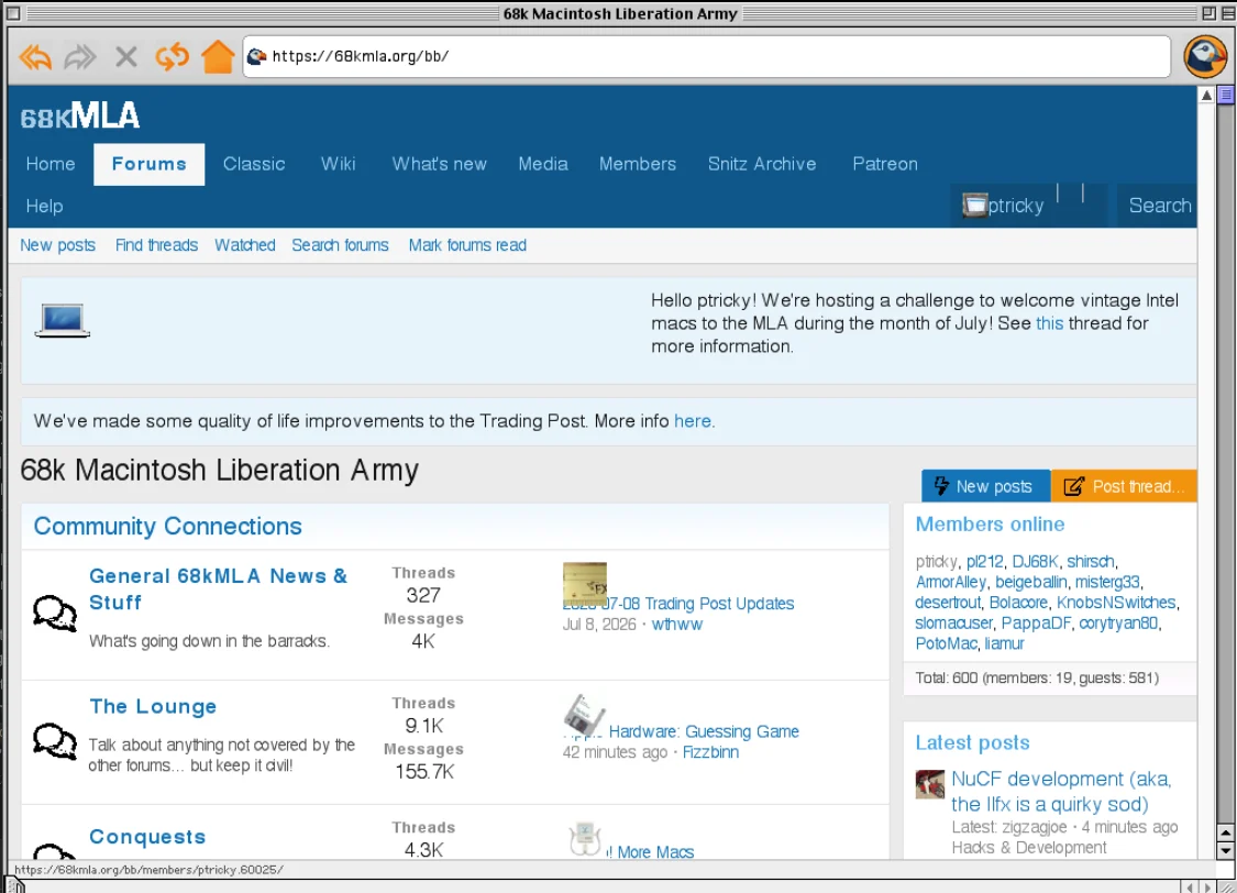 68kmla.org forum