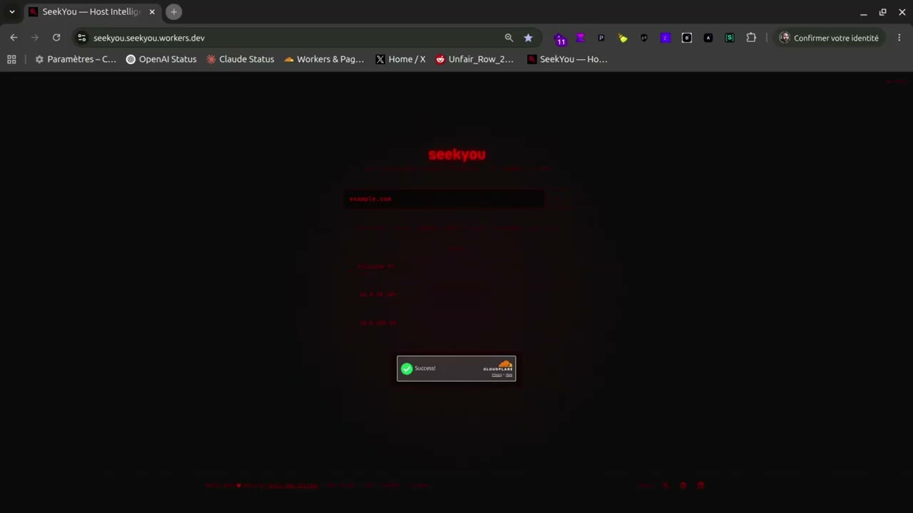 SeekYou Demo