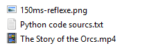Spoofed file examples
