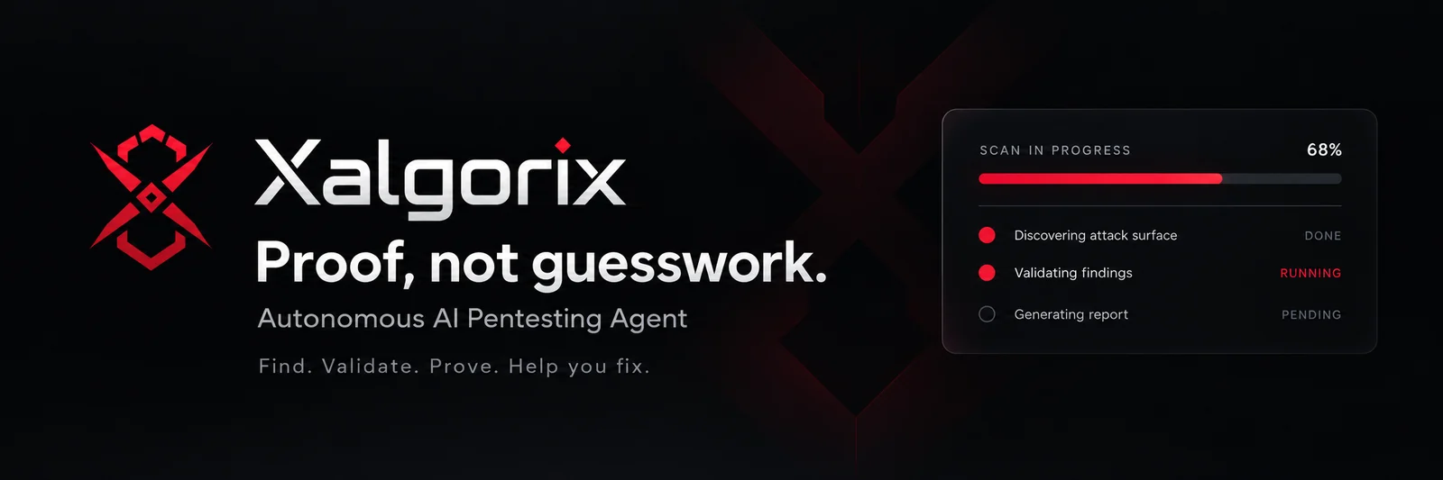 Xalgorix — AI Autonomous Penetration Testing Platform