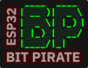 Logotipo pequeño del firmware ESP32 Bit Pirate