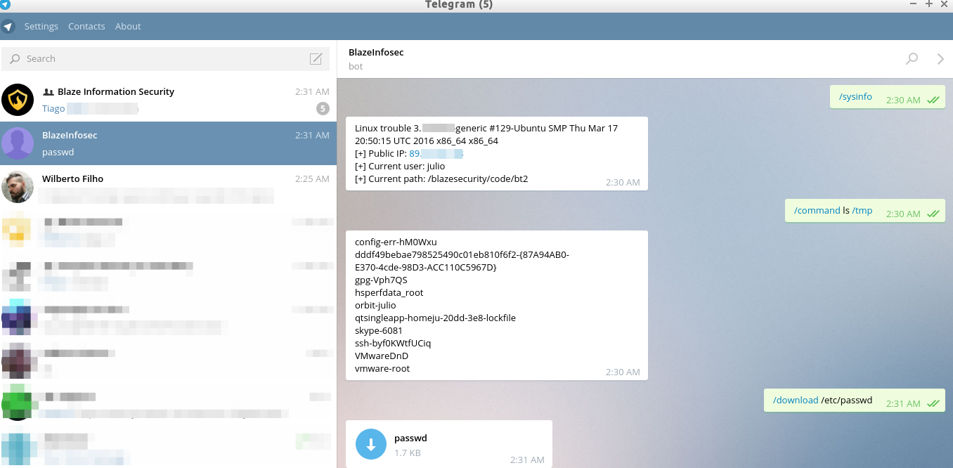 Captura de pantalla de ejemplo